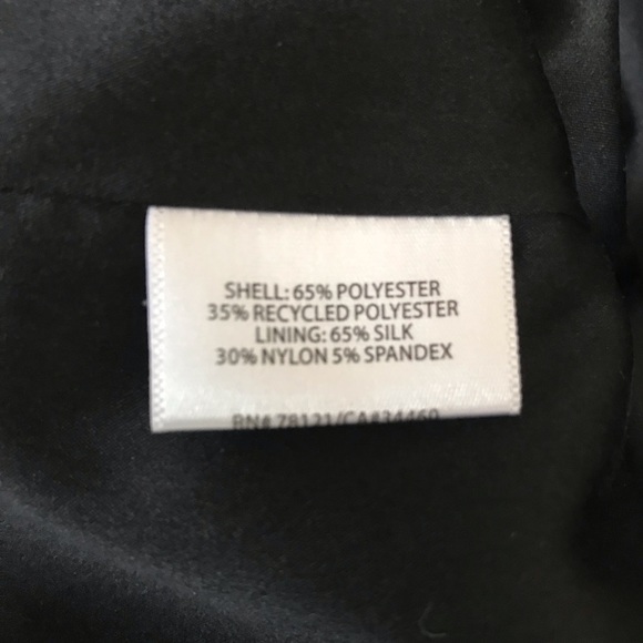 Eileen Fisher black open front swing jacket - Picture 5 of 8